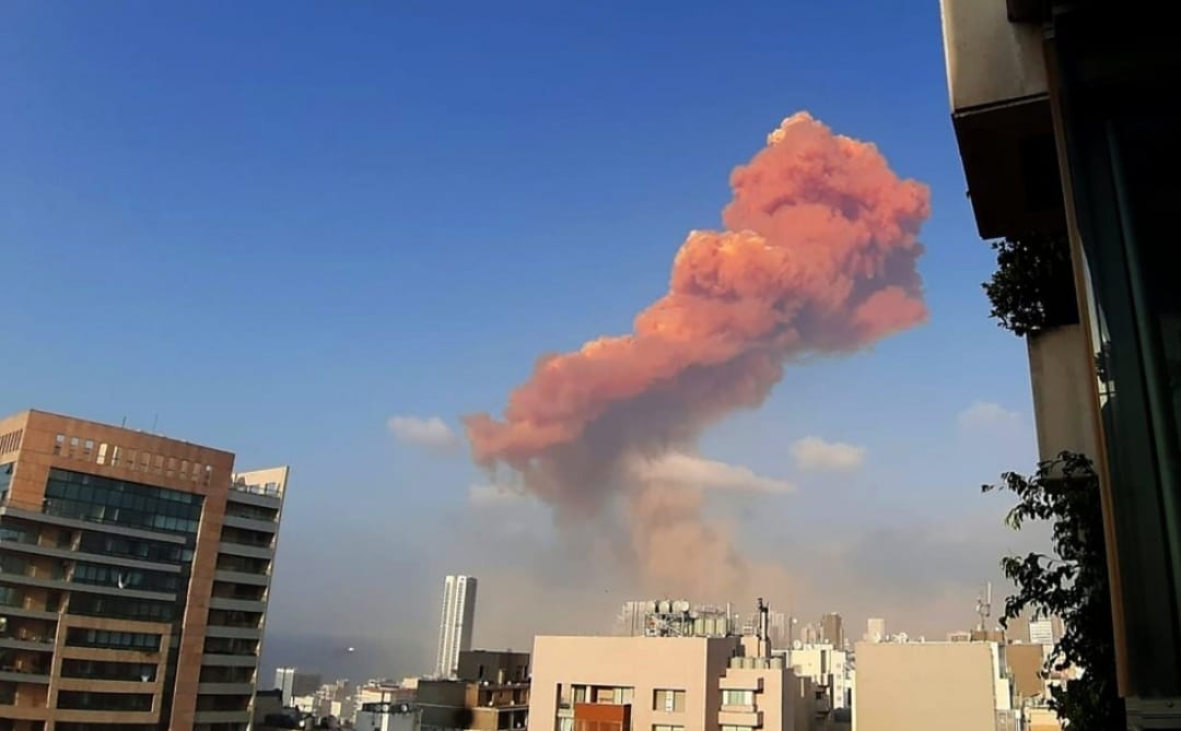 Mega explosão em Beirute. Galeria de fotos