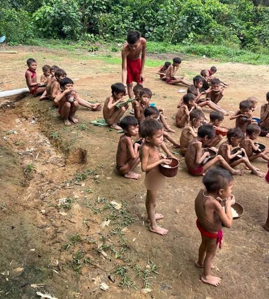 Os crimes humanitários contra os Yanomamis
